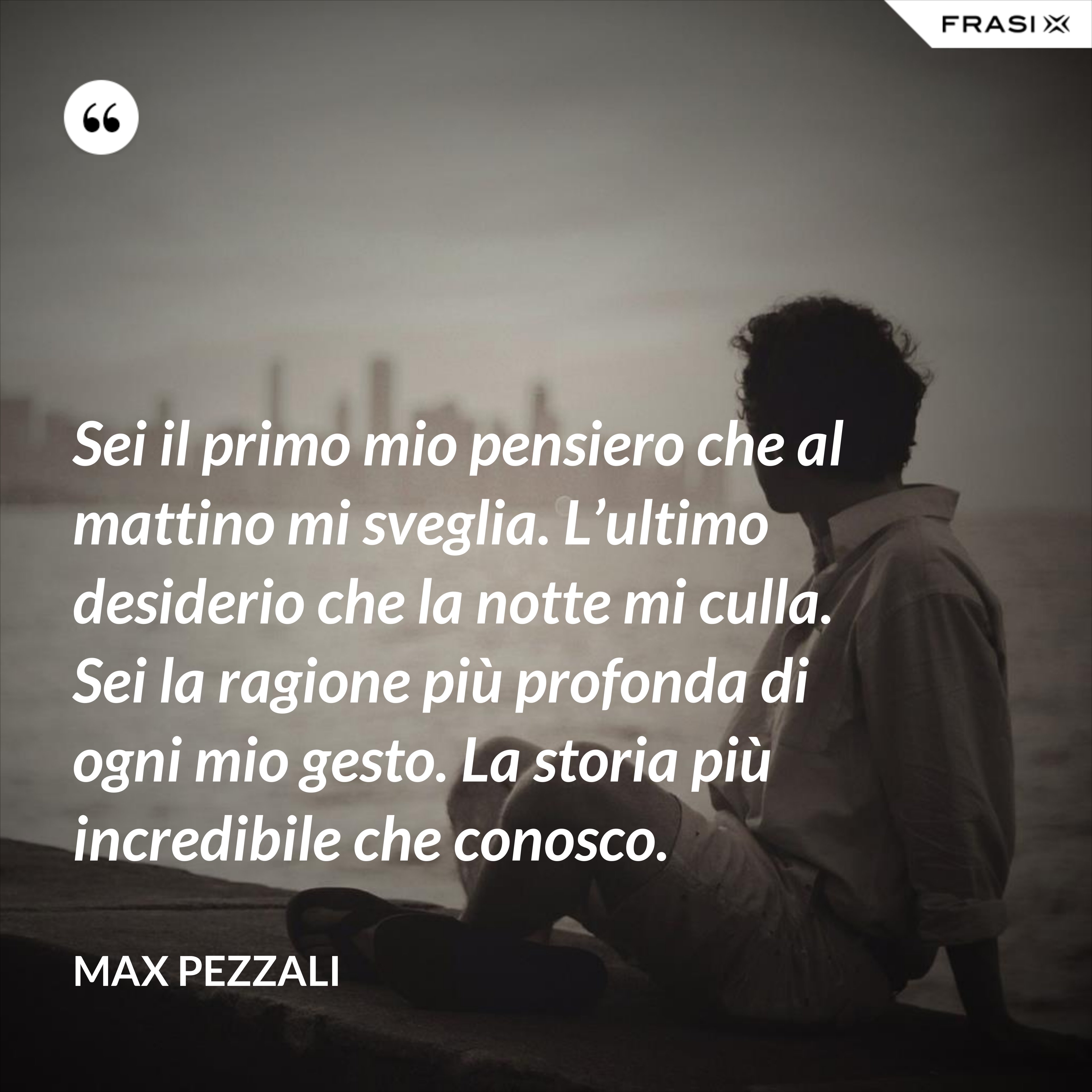 Sei Il Primo Pensiero Del Mattino Canzone
