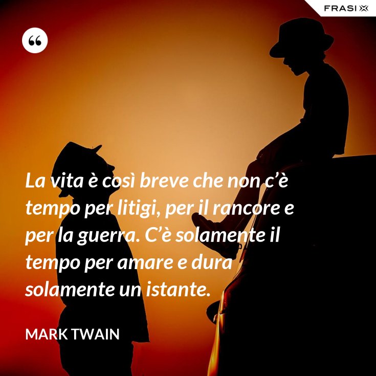La Novita è Che Non C'è Piu Tempo