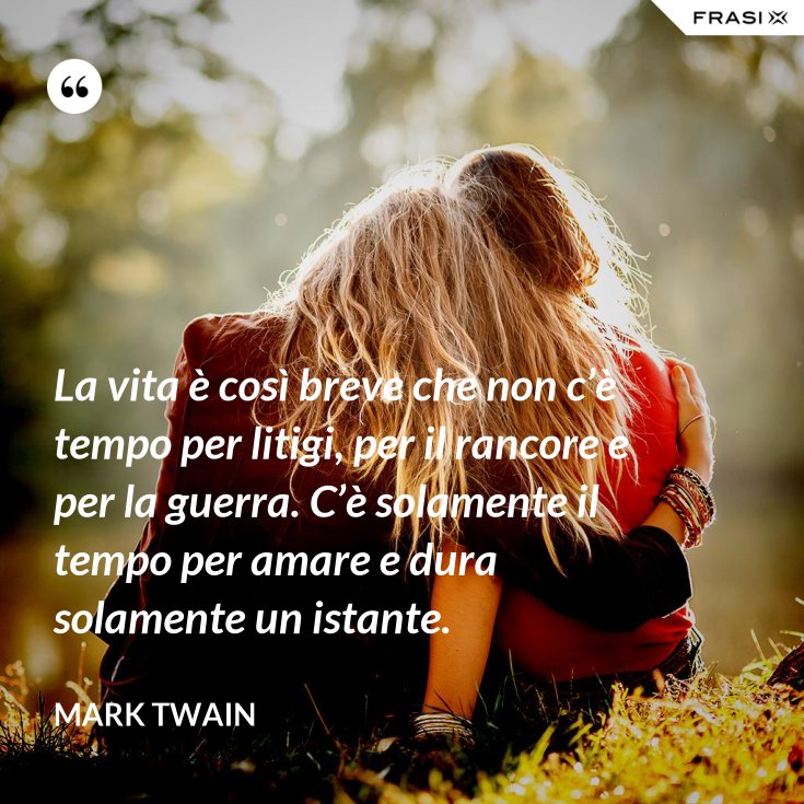 La Novita è Che Non C'è Piu Tempo