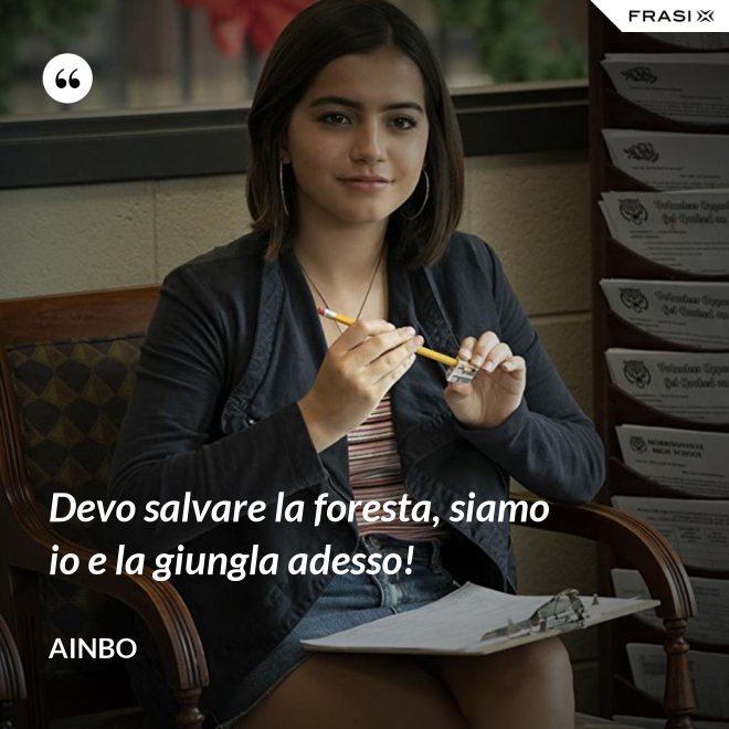 Devo salvare la foresta, siamo io e la giungla adesso! - Ainbo