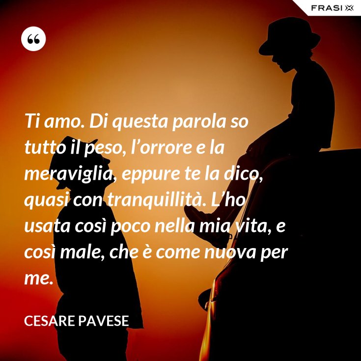 E Me So Interrogato E Ho Convenuto