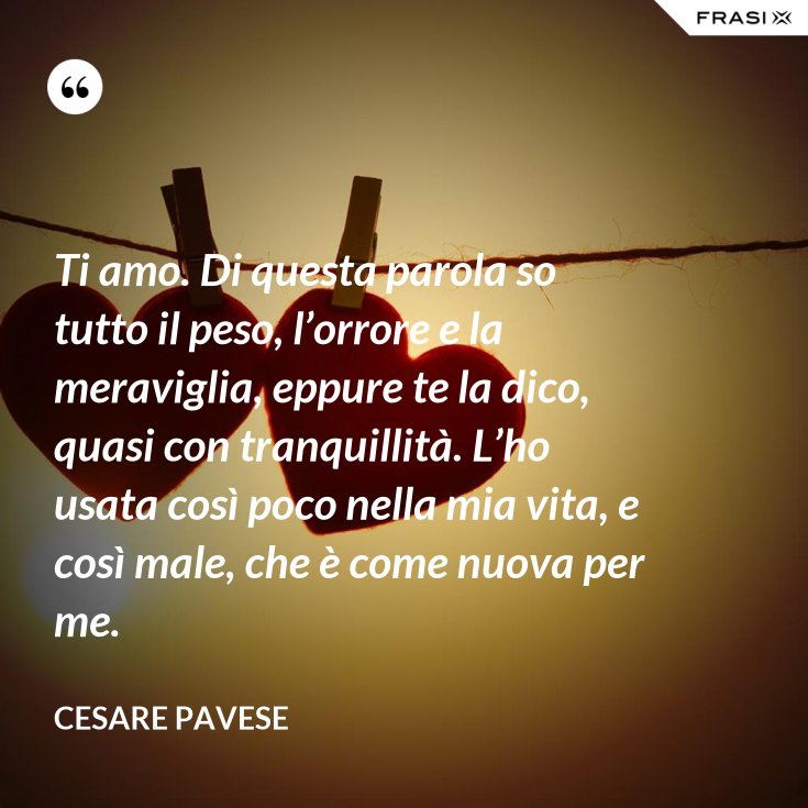 E Me So Interrogato E Ho Convenuto