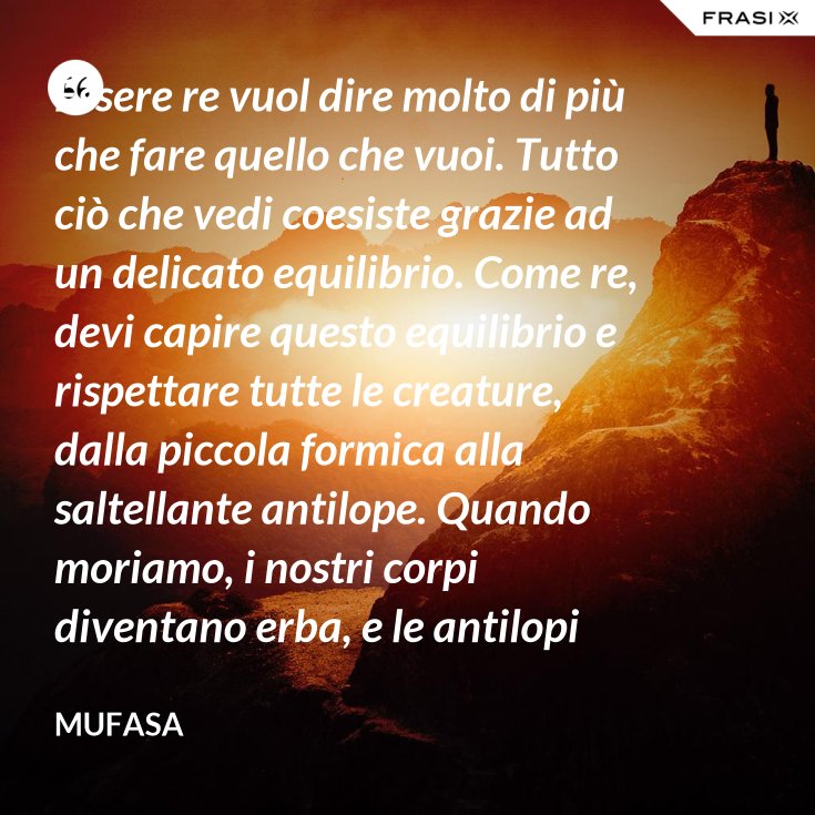 Si Puo Essere Tutto Cio Che Si Vuole