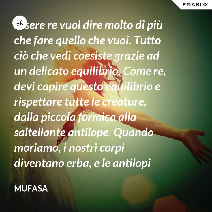 Si Puo Essere Tutto Cio Che Si Vuole