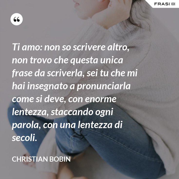 Amore non lasciarmi mai lettera